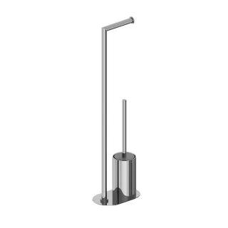Cosmic Architect s+ Stand-WC-Bürstengarnitur mit Rollenhalter, chrom, WJC235A0097001 WJC235A0097001