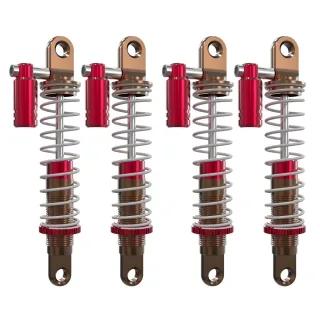 4PCS Upgraded Metal Hudraulic Shock Absorber Damper 1205-BZ01 for SG Pinecone Forest 1205 1/12 RC Car Vehicles Models Sp