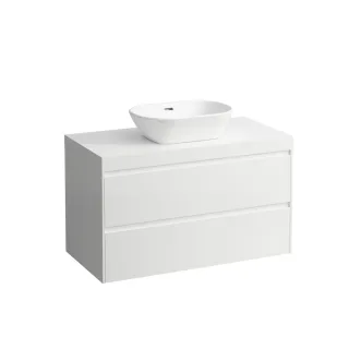 Laufen Waschtischunterschrank und Waschtisch-Platte LANI 495x985x580 H4045611122601