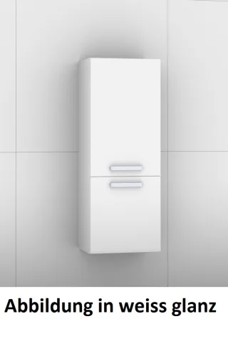 Artiqua 400 Midischrank, Quarzgrau Hochglanz Select, 400-MTT-1-45-R-7162-172 400-MTT-1-45-R-7162-172