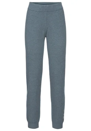LASCANA - Elbsand LM Knit Pants petrol melan - Gr. - 40/42