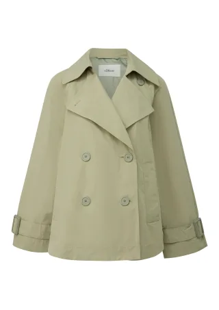 s.Oliver - Outdoor-Jacke olive - Gr. - 36