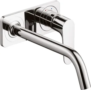 Hansgrohe Waschtischmischer UP Axor Citterio M F-Set chrom langer Auslauf mit Platte, 34115000 34115000