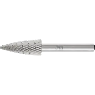 PFERD TOOLS HSS Frässtift Spitzbogenform K Z 3 universal mittel fein Spanbrecher - 22441636