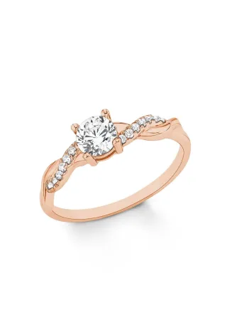 s.Oliver - Ring beige - Gr. - 52