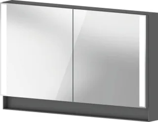 Duravit Qatego Spiegelschrank Graphit 1200x155x750 mm - QA7153049492010 QA7153049492010