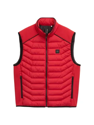 Tom Tailor - Hybrid Steppweste samba red - Gr. - L