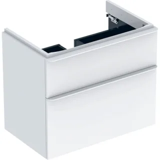 Geberit Smyle Square Unterschrank für Waschtisch, m. 2 Schubladen 73,4x61,7x47cm, weiß, 500353001 500353001