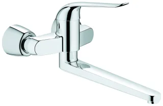 GROHE EH-WT-Batt. Euroeco Special 32775 Wandmontage Ausladung 341mm chrom 32775000