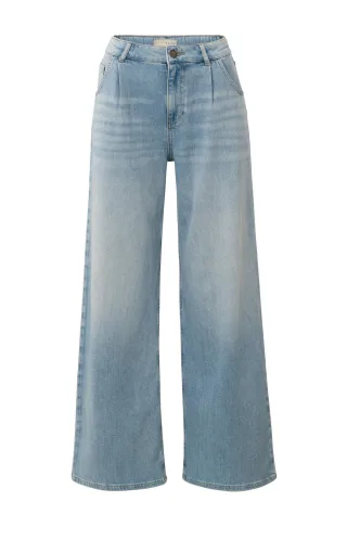 Yaya - Jeanshose mit weitem Bein - Länge 32 blau - Gr. - 38