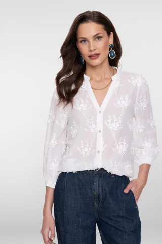 Geisha Fashion Women - Blouse off-white - Gr. - L