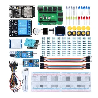 TSCINBUNY with ESP32 Development Board ESP32 Automation Kit for Programming Starter DIY Electronic Kit Professional Comp