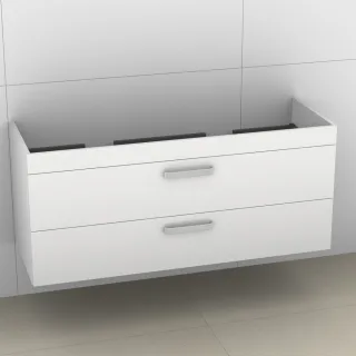 Artiqua 414 Waschtischunterschrank für Sentique 5126D1 Weiß Hochglanz, 414-WU2L-V41-7016-68 414-WU2L-V41-7016-68