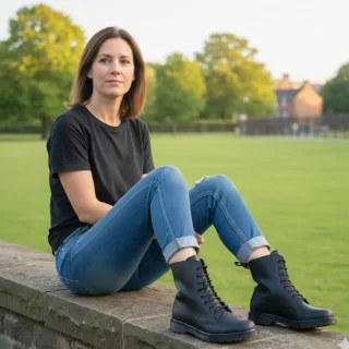 Shoezuu 8 Eye UK Boots 40
