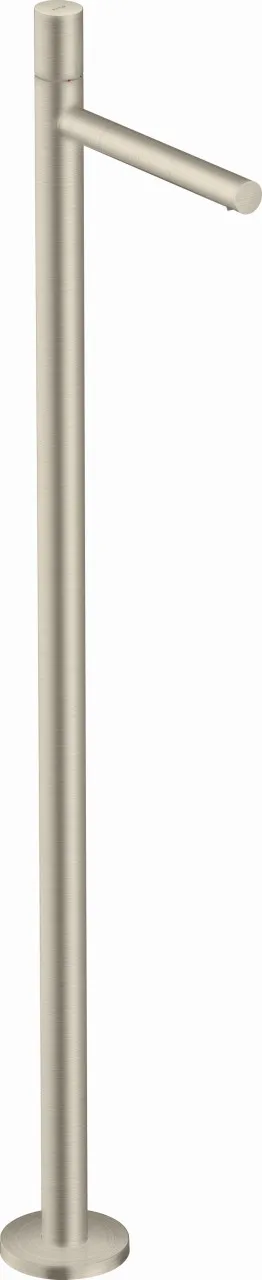 Hansgrohe Waschtischmischer Axor Uno Fertigset zur Bodenmontage Zerogriff Brushed Nickel, 45037820 , 45037820