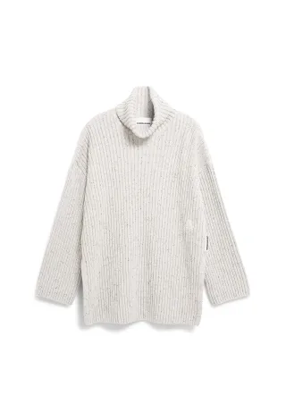 Armedangels - SABIRAA TWEED oatmilk-black - Gr. - XS