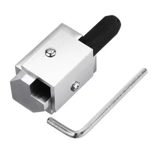 Drillpro Corner Chisel Wood Chisel for Square Embedded Hinge Recesses Woodworking Carving Tool