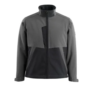 MASCOT Finley Softshell Jacke LIGHT Dunkelanthrazit / Schwarz S - 15702-253-1809-S