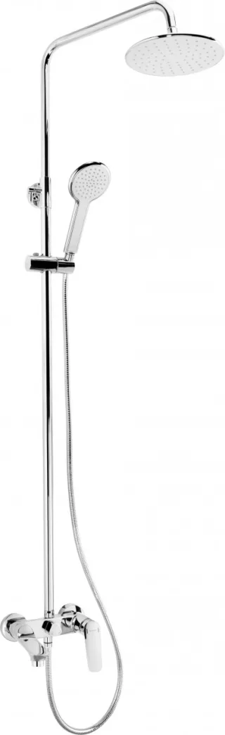 Neuesbad Duschsystem, mit Wannenarmatur, verchromt NB1DENAC01JM1