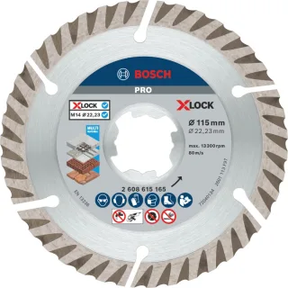 Bosch PRO Trennscheibe X-LOCK Standard for Universal - 2608615165