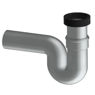 KWC Aquarotter Siphon, CAMPUS, Kunststoff, Abgang waagerecht, DN100, 2000102734 2000102734