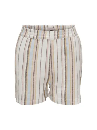 KIDS ONLY - KOGCARO LINEN BL PULL-UP SHORTS PNT clear sky - Gr. - 158