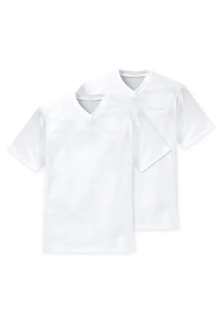 SCHIESSER - 2PACK T-shirt weiss - Gr. - 3XL