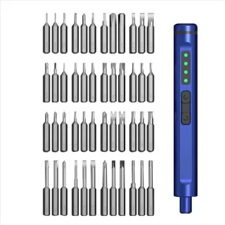 MECHANIC ES480 Electric Screwdriver Set 48 in 1 Precision Tools S2 Alloy Steel Bits Rechargeable Type-C 500mAh Battery D