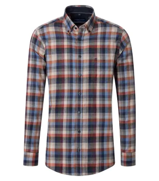 CASAMODA - Freizeithemd anthrazit - Gr. - 3XL