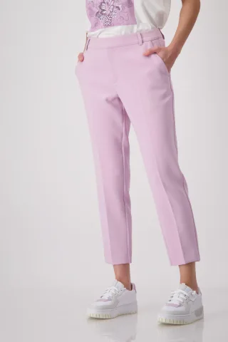 monari - 7/8 Hose mit Bügelfalte lavender rose - Gr. - 46