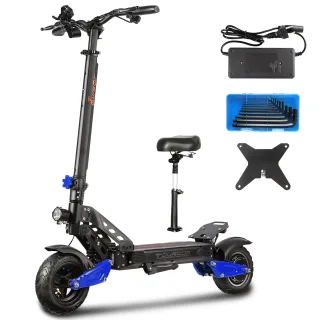 [EU Direct] TOURSOR X1 Electric Scooter w/ Seat 48V 16Ah Battery 1000W Motor Recommended Top Speed 25KM/H 10inch Tires 5
