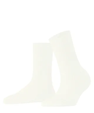 FALKE - FALKE Cotton Rib Damen off-white - Gr. - 40.5
