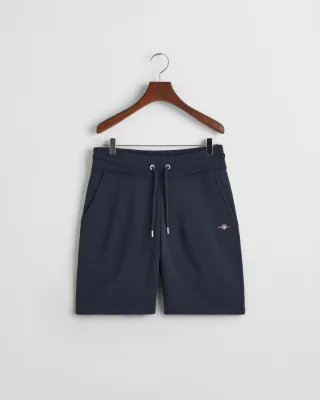 GANT - Shield Sweatshorts evening blue - Gr. - XXXL