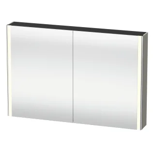Duravit XSquare Spiegelschrank Stein Grau 1200x155x800 mm - XS7114092922000 XS7114092922000
