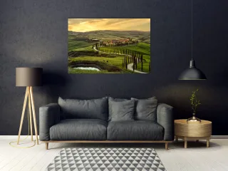 queence Acrylglasbild "Eliette" Gebäude  Italien  Landschaft  Tannenbaum 1 Stk. tlg. Fine Art-Print in Galeriequalität