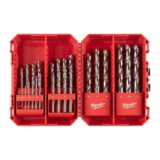 Milwaukee HSS-G THUNDERWEB Metallbohrer DIN 338, 25-teiliges Set in PACKOUT kompatibler Kassette - 4932493870