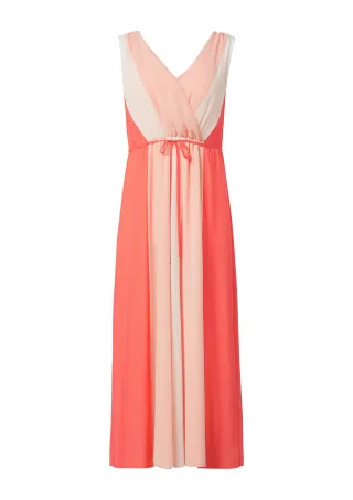 comma - Kleid rot|weiß - Gr. - 36