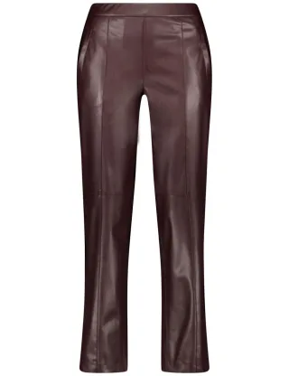 GERRY WEBER Edition - Lederhose braun - Gr. - 42/R