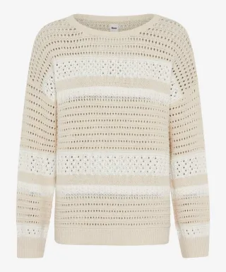 BRAX - Pullover - Style Liz weiß - Gr. - 42
