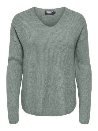 ONLY - ONLCAMILLA V-NECK L/S PULLOVER KNT NOOS - Gr. - M