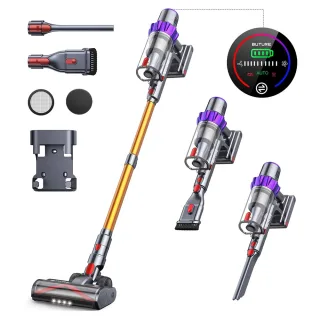[EU Direct] Buture VC80 Cordless Vacuum Cleaner, 450W 38KPA Power Suction 1.2L Capacity 55Mins Running Time Wireless Vac