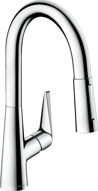 Hansgrohe Spültischmischer Talis S 160 chrom mit Ausziehbrause, 72815000 72815000