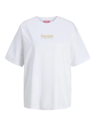 JJXX - JXLATTE SS LOOSE TEE JRS bright white - Gr. - XS