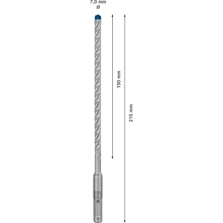 Bosch EXPERT SDS plus-7X Hammerbohrer, für Bohrhämmer ø 7 mm - 2608900085