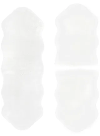 Andiamo Bettumrandung "Bettvorleger Lamm Fellimitat" Höhe 20 mm 3 tlg. Kunstfell, sehr weicher Flor, waschbar, Bettvorleger, Läufer-Set