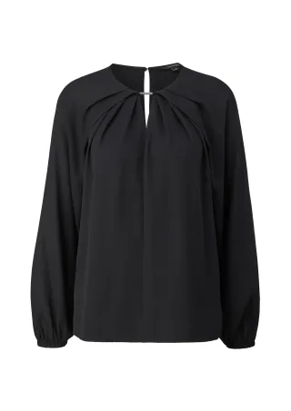 comma - Bluse schwarz - Gr. - 38