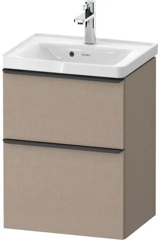 Duravit D-Neo Waschtischunterbau wandhängend Leinen Matt 484x372x625 mm - DE43500BD750000 DE43500BD750000