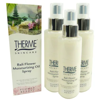 Therme Skincare Bali Flower Moisturizing Oil Spray Körper Öl MULTIPACK 3x125ml