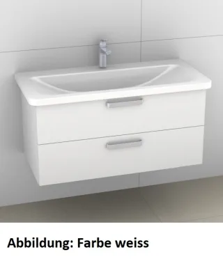 Artiqua 412 Waschtischunterschrank für Tonic II K0872 Riviera Eiche quer NB, 412-WU2L-I51-7179-438 412-WU2L-I51-7179-438