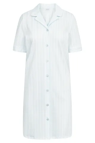 Rösch - Nightdress 1243048 stripe blue - Gr. - 40